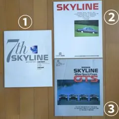 R31日産 スカイライン カタログ 3冊セット