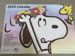 2026年　壁掛けカレンダー　SNOOPY 新品のサムネイル