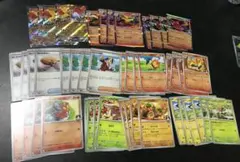 ヒビキのホウオウex デッキパーツ48枚まとめ売り ヒビキのバクフーン