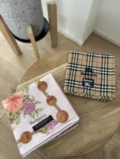 BURBERRY バーバリー ハンカチ ピンク チェック まとめ売り 新品