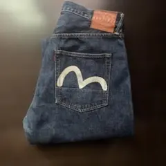 エヴィス　EVISU エビス　no2 スペシャル 濃紺　w32 訳有 エヴィス EVISU エビス no2 スペシャル 濃紺 w32 訳有 - メルカリ