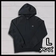 UNDER ARMOR ブラック フード付きパーカー L