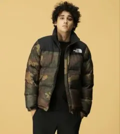 THE NORTH FACE メンズ ヘリテージ カモフラージュ ダウン M