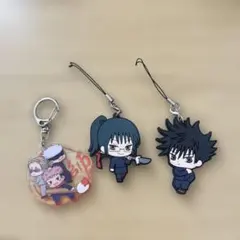 呪術廻戦キーホルダー 3個セット