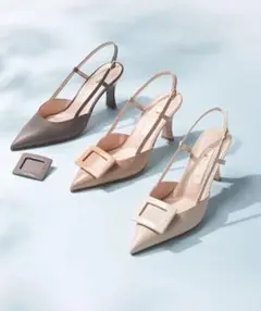 【本日限定価格】ダイアナ　2WAYバックルパンプス