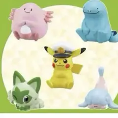 ポケットモンスター ミニフィギュア　ライジングボルテッカーズ 5コセット