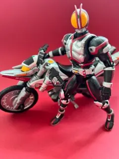 仮面ライダーファイズフィギュア＆オートバジン スーパーライダーヒーローシリーズ