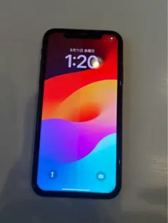 iPhone XR 128GB ブラック バッテリー74% 初期化済み 画面割れ - メルカリ