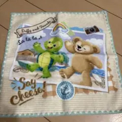 ディズニーリゾート ダッフィアンドフレンズ ハンカチ