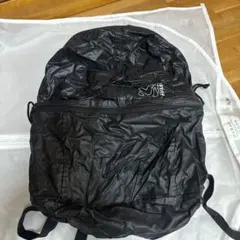 MILLET ブラック バックパック　折りたたみ可