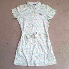 【美品　M】FILAGOLF フィラゴルフ　ワンピース　ゴルフウェア　花柄