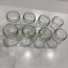 ガラス瓶8個セット