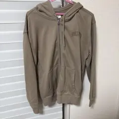HOLLISTER ジップアップパーカー ブラウン