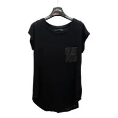 CHROME HEARTS クロムハーツ　レザーポケット Tシャツのサムネイル