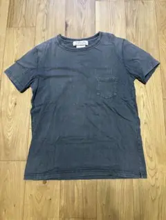 REMI RELIEF レミレリーフ　ブラック スミ黒 ポケットTシャツ