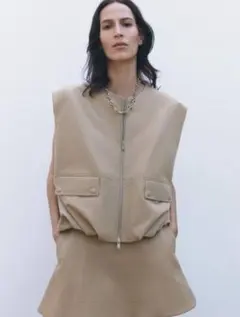ZARA ザラ ZW COLLECTION オーバーサイズベスト