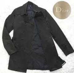 dior HOMME ブラック ダブルブレスト トレンチコート dior HOMME ブラック ダブルブレスト トレンチコート 2025年最新