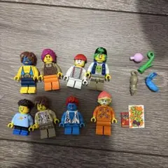 【*ズ様 LEGO ミニフィグセット ８体+アイテム
