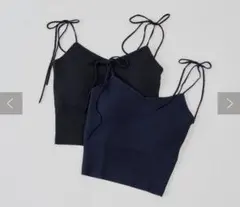 Kastane カップ取り外し可 カップ付きラメキャミ