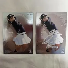 リ ハナ 2枚セット2025 TOP PLAYERS JLPGA女子ゴルフ