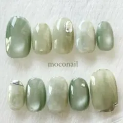 【まるまる様専用】ネイルチップ　ぷるぷるメロン　春　振袖　前撮り　推し活