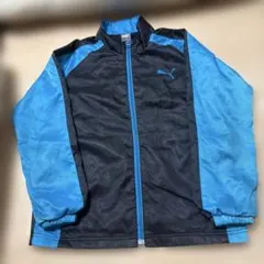 PUMA ジップアップジャケット 150 裏起毛 ナイロン