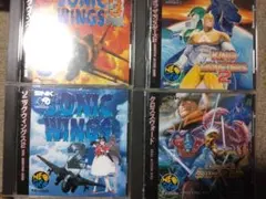 ネオジオCD　ソフトセット　ソニックウイングス　モンスター　クロス