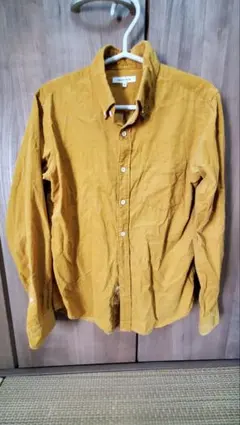 GLOBAL WORK マスタード 長袖シャツ M