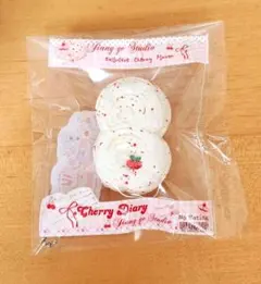 【新品】jiangge studio チェリーダブルクリーム／ミニクイーズ／人気