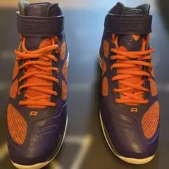 AND1 バスケットボールシューズ パープル オレンジ 28cmのサムネイル