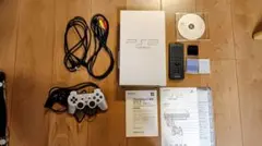 動作確認済　PlayStation 2 本体 シルバーホワイト