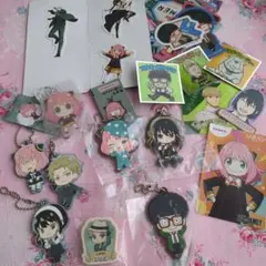 スパイファミリー　ラバーストラップ　アクリルキーホルダー　他　まとめ売り