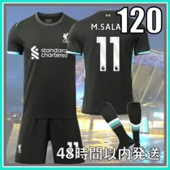 120cm 24-25 サッカー ユニフォーム サラー リバプール レプリカ