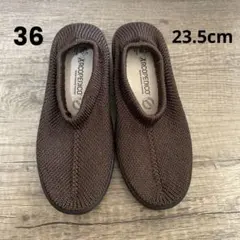 スリッポン フラットシューズ