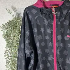 PUMA 幾何学模様 ウィンドブレーカー
