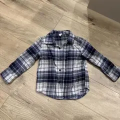 GAP チェック柄 長袖シャツ 2year