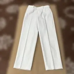 未使用級UNIQLO スマートアンクルパンツ　Ｍ　ホワイト