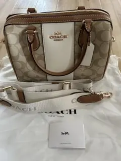 COACH ショルダーバッグ ベージュ