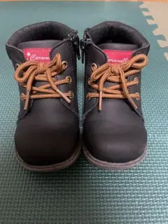 Caranell ブラックブーツ 15cm