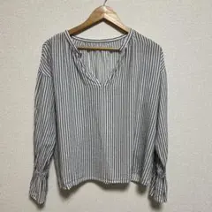 GU キャンディスリーブブラウス ＊ サイズM