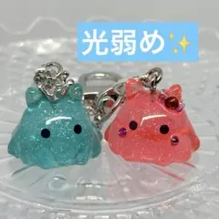 光る✨️めんだこツインズチャーム - メルカリ