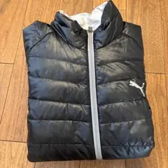 PUMA ブラック ダウンジャケット S