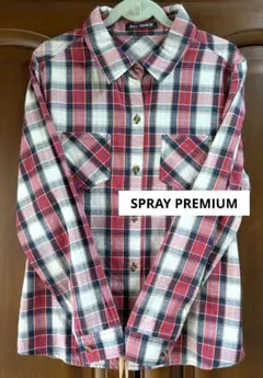 SPRAY PREMIUM　チェックシャツ