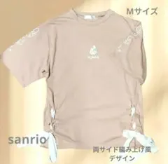sanrioマイメロ フラット Tシャツ チュニックピンクMのサムネイル