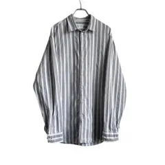 〜00s ルーマニア製 ARMANI COLLEZIONI ストライプ シャツのサムネイル