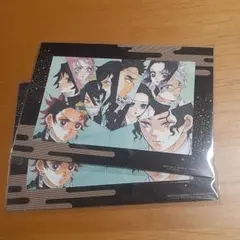 鬼滅の刃 アートカード 2枚セット