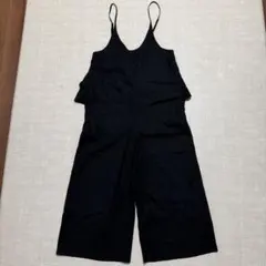 神戸レタス　リネンバックフリルオールインワン