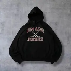 Champion チャンピオンカレッジロゴ スウェットパーカー ブラックL
