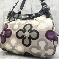 希少 コーチ Y2K オプアート ソーホー ハンドバッグ トートバッグ 肩掛け