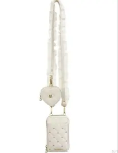 ロゼミューズorgan frill mini shoulderスマホショルダー organ frill mini shoulder – BUNNY APARTMENT